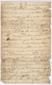 Quick Claim, Jackson County, A. Delaperriere originally granted to Count D'Estaing, where Moses Potts and Claiborn Harris live