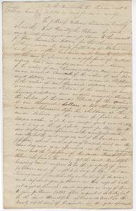 Debt Case, Jackson County, William Trimmier v. Randolph Palmer regarding enslaved people Adam, Sam, Stephen, Silva and Silva's children Alexander, Johnson, and Tylus