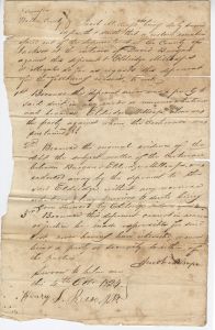 Debt Case, Jackson County, David Burgess v. Jacob Milsap and Eldridge Millsap, Sr.