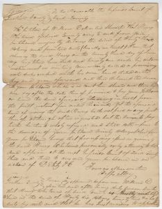 Debt Case, Jackson County, William D. Martin v. Henry Whitmire
