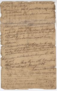 Debt Case, Jackson County, Horatio Webb for James Hemphill v. James Welbourn