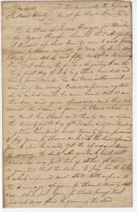Debt Case, Jackson County, James Finnegan for Cyrus Sharpe v. Augustus J. Brown