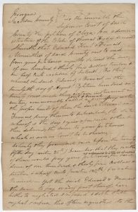 Debt Case, Jackson County, Eliza Cox, adm. for Thomas Hyde dec'd v. Edward Kent and Francis Meriwether