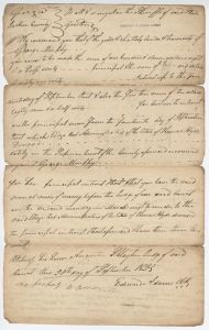 Debt Case, Jackson County, Eliza Cox, admin. of Thomas Hyde dec'd v. George Murphy