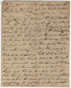 Debt Case, Jackson County, William D. Martin vs Jacob Martin