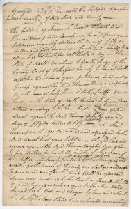 Debt Case, Jackson County, in Rutherford, N.C. James L. Terrell v. Thomas Davis