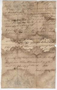 Debt Case, Jackson County, Thomas Bennett v. William Wright