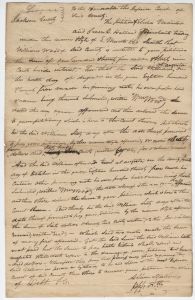 Debt Case, Jackson County,  Elisha Manton and Green B. Holland v. William Wood