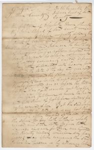 Debt Case, Jackson County, Elizabeth Brewer vs. John Royal