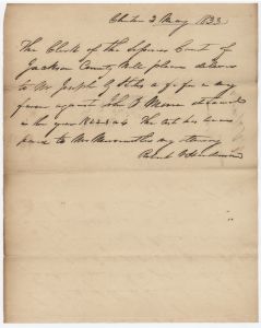 Debt, Jackson County, Joseph G. Stiles v. John O. Moore