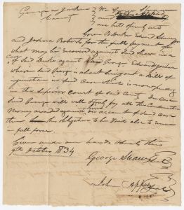 Bond, Jackson County, Shaw and Appleby vs. Green R. Duke, Edward Adams, and Joshua Roberts