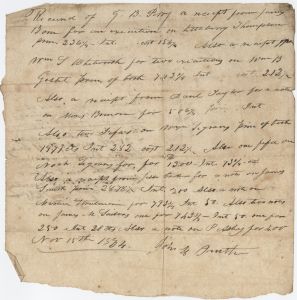 Witness Expenses, Jackson County, Littleberry Thompson, William S. Whitworth, William B. Gosset, Daniel Taylor, Wm Segraves, Noah Segraves, Jesse Carter, James Smith, Martin Streetman, James M. Sailors, P. Ashy