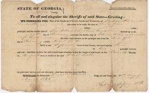 Debt, Jackson County, Robert Leak vs. Ezekiel Price and Charles Prices