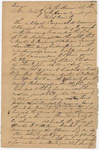 Debt Case, Jackson County, Emanuel H. Moomaugh and Benajah Dunham vs. Martin G. Garner and William Garner