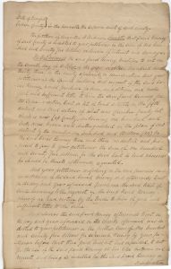 Debt Case, Jackson County, Augustus H. Anderson vs. David Kenney