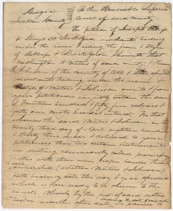Debt Case, Jackson County, Joseph Billups and Lloyd W. Shackelford vs. Washington B. Winters and Thomas R. Johnson
