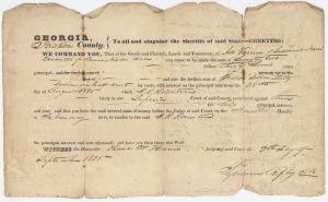 Debt, Jackson County, G. R. Rountree vs. Asa Varnum and Susannah Nixon Exec. of Travis Nixon dec'd