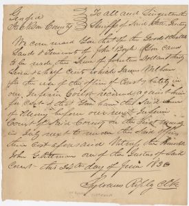 Debt, Jackson County,  James Wilson v. John Boyle
