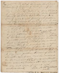 Debt, Jackson County, Henry Strickland, Guardian of Charles Strickland vs. Peter H. Strickland