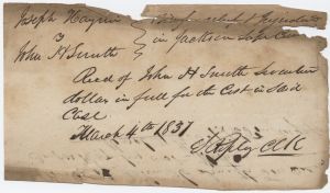 Debt, Jackson County, Joseph Haynie vs. John H. Smith