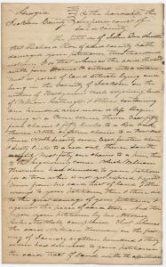 Ejectment, Jackson County, John Doe ex dem, William Thurmond v. Richard Roe, James Ramsay