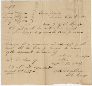 Debt, Jackson County, State of Georgia vs. Jackson, James, May Wofford