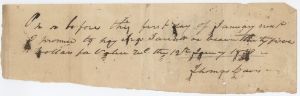 Promissory, Jackson County, Ira Jarrett vs. Thomas Davis