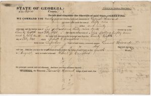Debt, Jackson County, Robert G. Carrithers vs Lemuel Howard