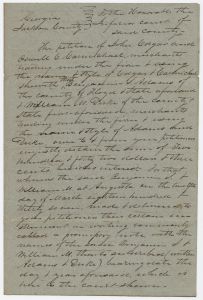 Debt, Jackson County, Edgar and Carmichael v. Adams and Duke