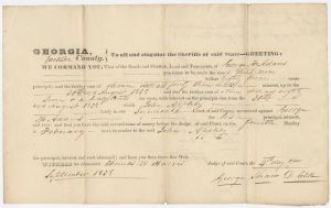 Debt, Jackson County, John Appleby v. George F. Adams