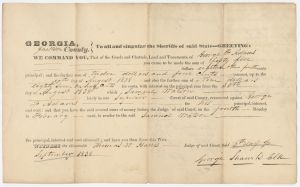 Debt, Jackson County, Samuel Watson v. George F. Adams