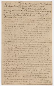 Ejectment, Jackson County, John Doe ex dem Sterling Combs v. Richard Roe and Eldridge Whitehead tenant in possession