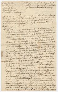 Debt collection resumed, Jackson County, Robert Ratchford v. Martin G. Garner, William Garner and Edward Adamson