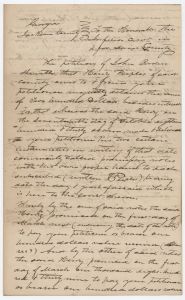 Debt, Jackson County, John Borders v. Henry Peeples