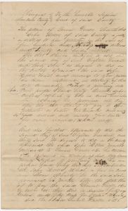 Debt, Jackson County, Samuel Pirello v. John Horton