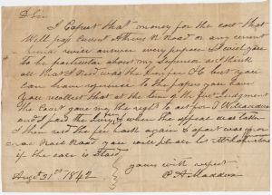 Payment request?, Jackson County, P.A. Maddux to John J. McCullack, esq.
