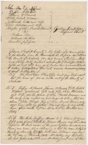 Ejectment, Jackson County, John Doe ex. dem. Griffin M. Bender, Thomas W. Bender, Polly Roberts, widow, Zachariah Easter and wife, John Robertson and wife, heirs? of John Bender, dec'd. v. Richard Roe, William Mathews, tenant in possession