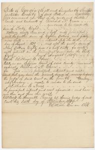 Debt case, Jackson County, William E. Jones v. Richard N. Green
