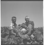 Mr. and Mrs. Charles Mausell, County Agent Doug Strahbelin - Horticulture - Vegetables