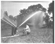 Long Range Sprinkler - Taken on Henry Barnett's Farm