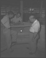 Mr. Davis, Tattnall Co. Hog Producer - Joe Johnston, C.A., L.R. Lanier, Dist. Agent.