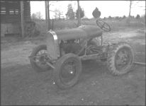 Homemade tractor(s) as built and used in Catoosa County, GA. 1939.