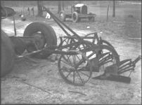 Homemade tractor(s) as built and used in Catoosa County, GA. 1939.