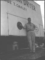 Lupine dryer of George T. Oakley.