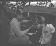 Ellis Strickland - Service Mgr. and Betty Drake.
