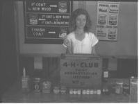 Hazel Brock, Crisp Co., paint winner in district