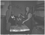 Getting ready for 1952 Georgia Turkey Festival at Griffin
