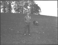 District land judging 4-H winner and his county agent