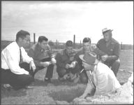 Georgia land judging team attenting National Land Judging in Oklahoma City, Oklahoma