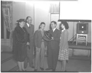 Mr. & Mrs. Alvin Saxon, Farmington, Georgia; Poultry publicity pictures; "Feathering the Nest.